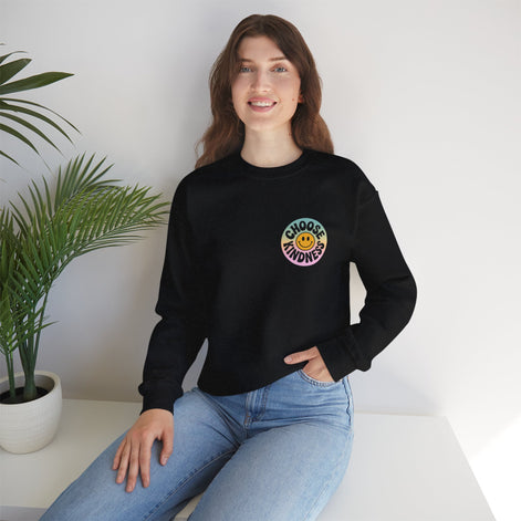 Choose Kindness Unisex Crewneck Sweatshirt - Positive Vibes Apparel