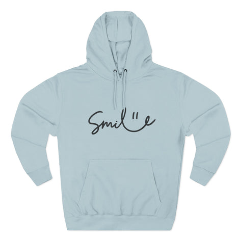 Smile Fleece Hoodie - Cozy and Stylish Pullover for Everyday Comfort