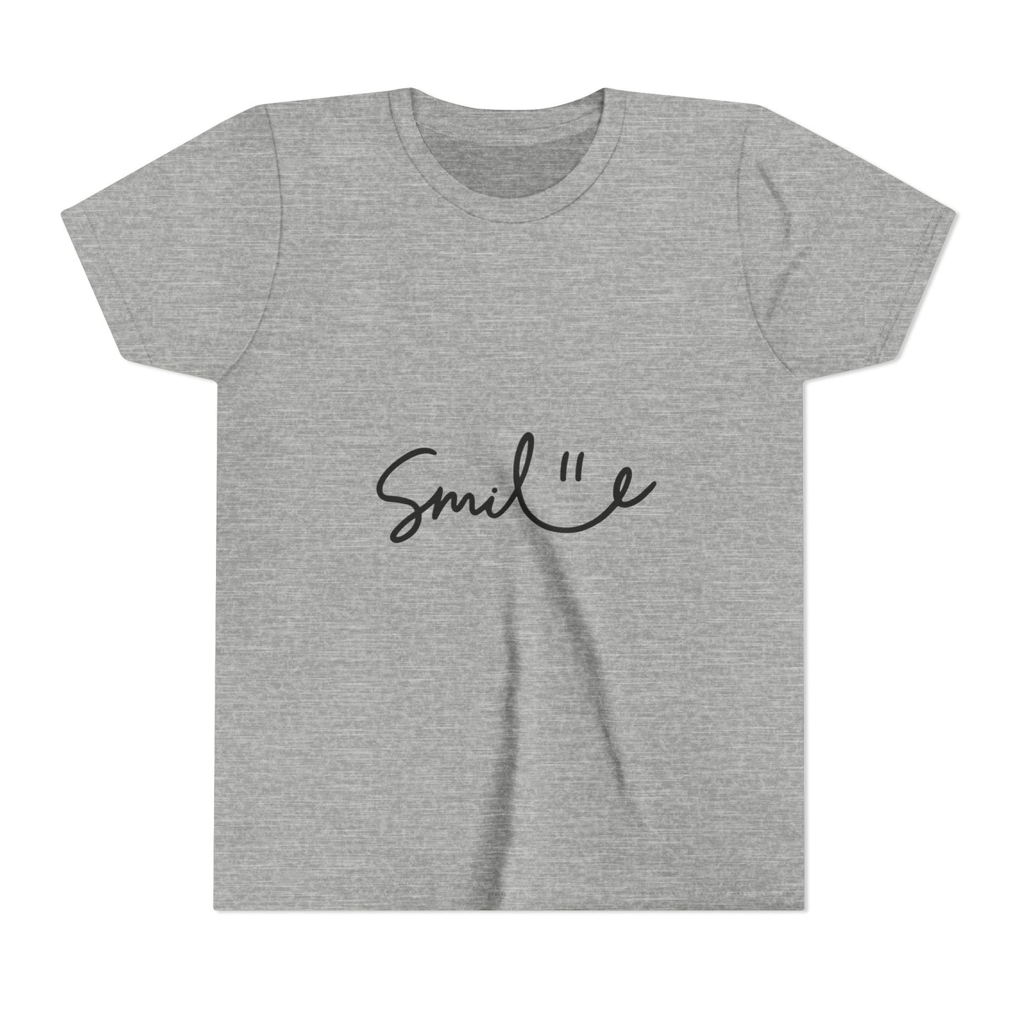 Smiley Youth Short Sleeve Tee - Positive Vibes for Kids