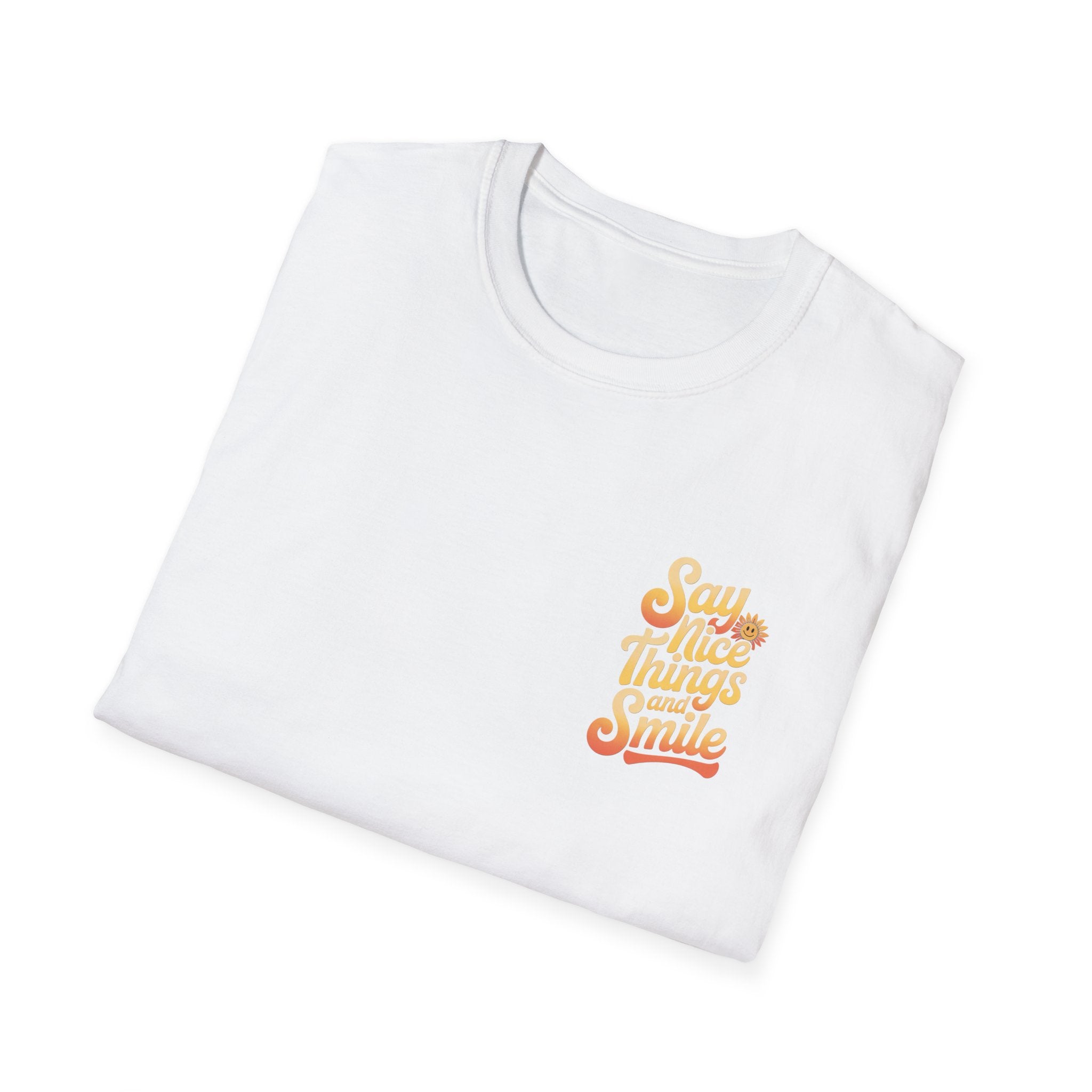 Positive Vibes Unisex Softstyle T-Shirt - 