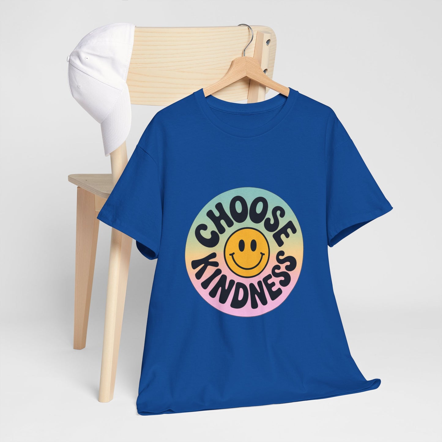 Choose Kindness Unisex Heavy Cotton Tee - Uplifting Graphic T-Shirt