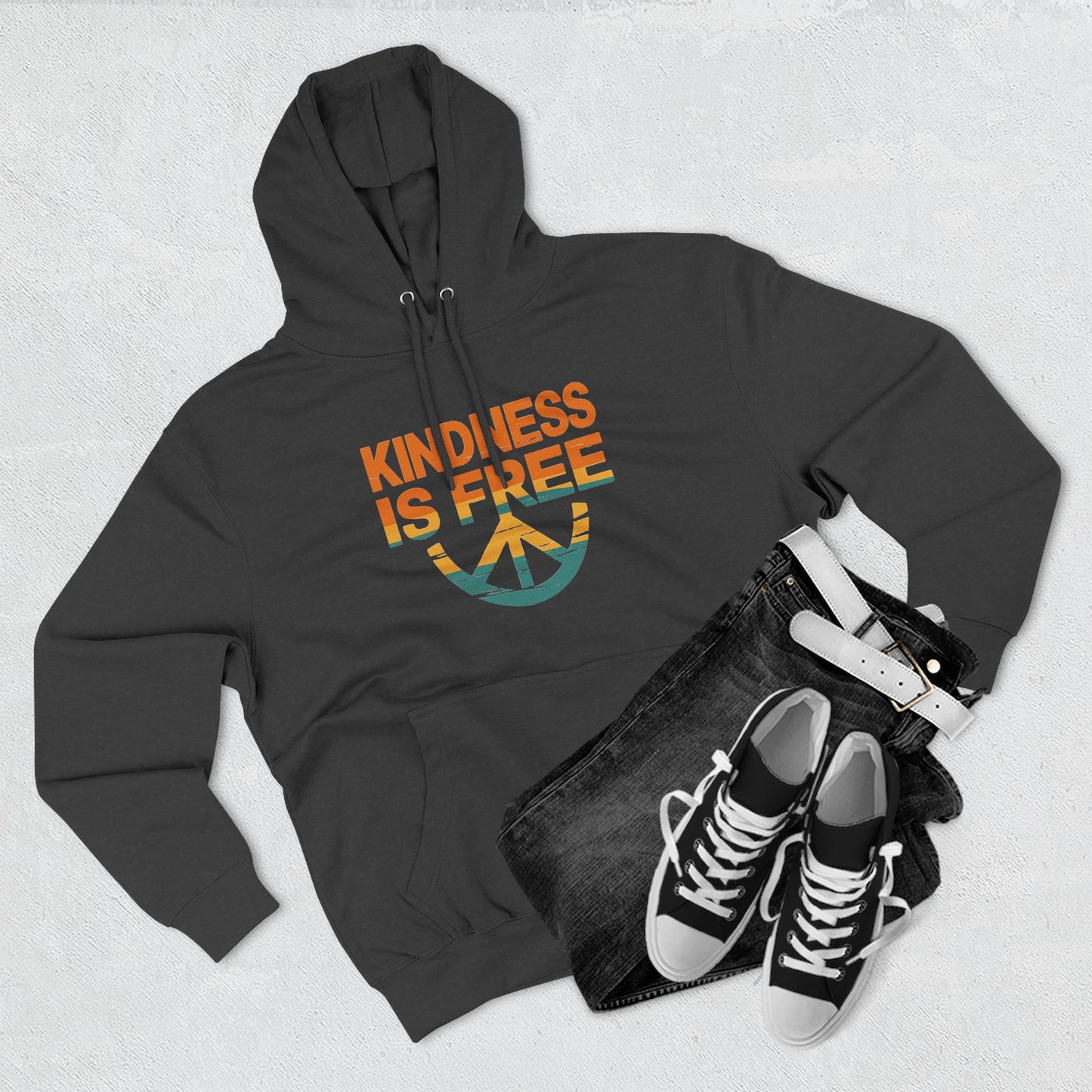Kindness is Free Fleece Hoodie