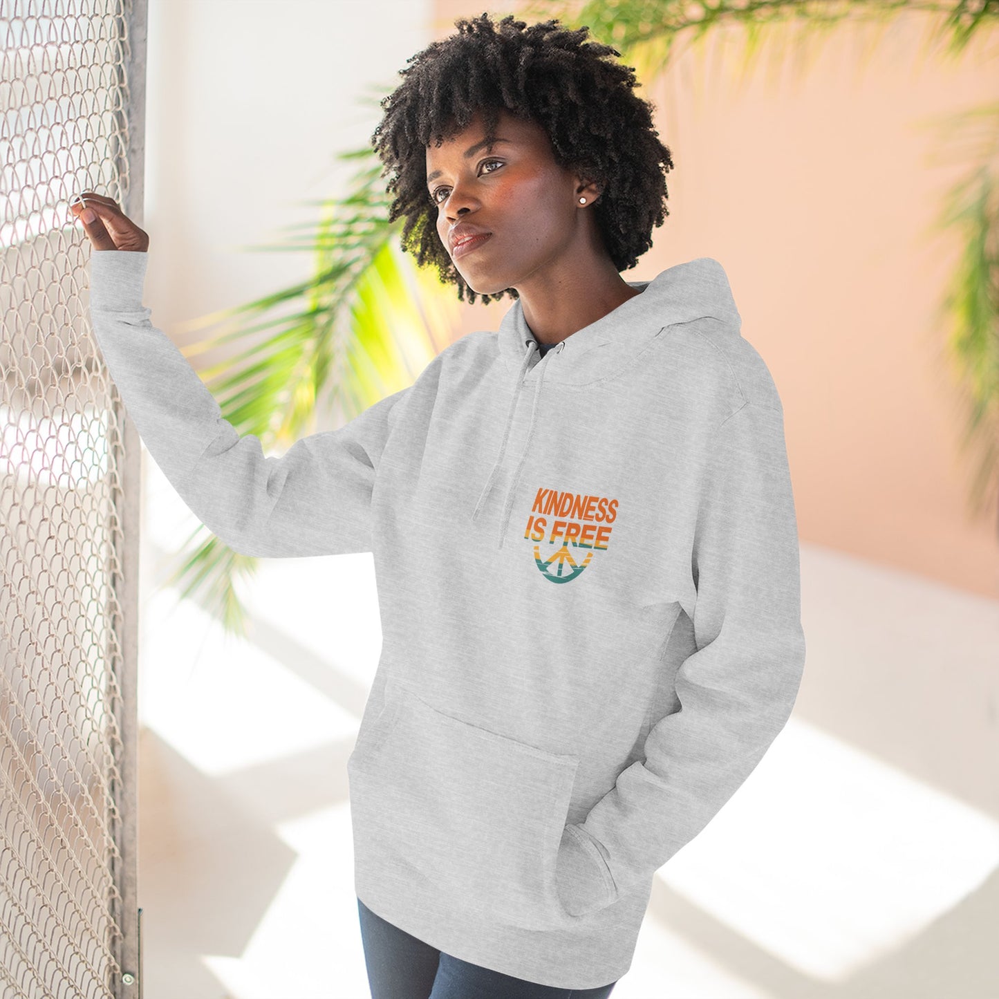 Kindness is Free Fleece Hoodie