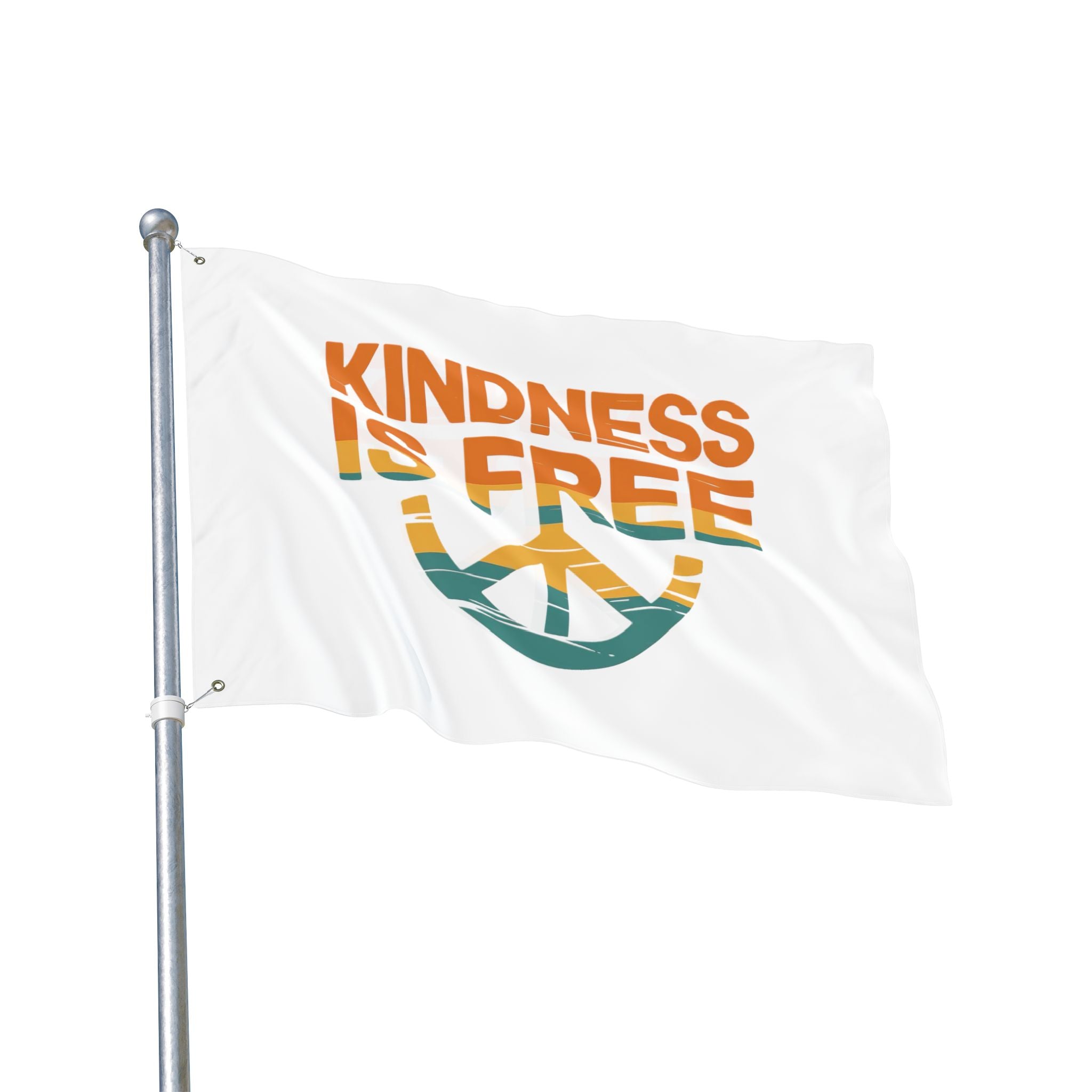 Peaceful Kindness Double Sided Flag