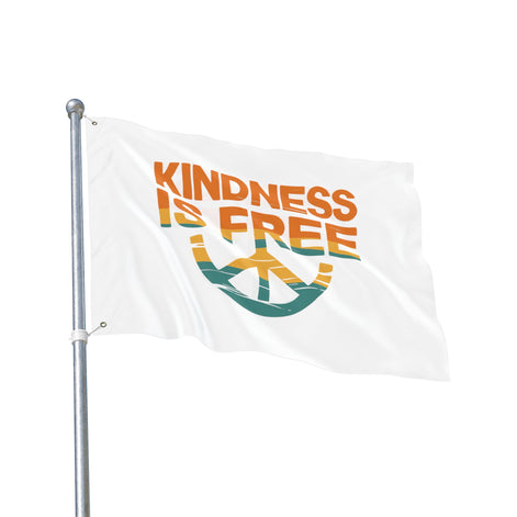 Peaceful Kindness Double Sided Flag