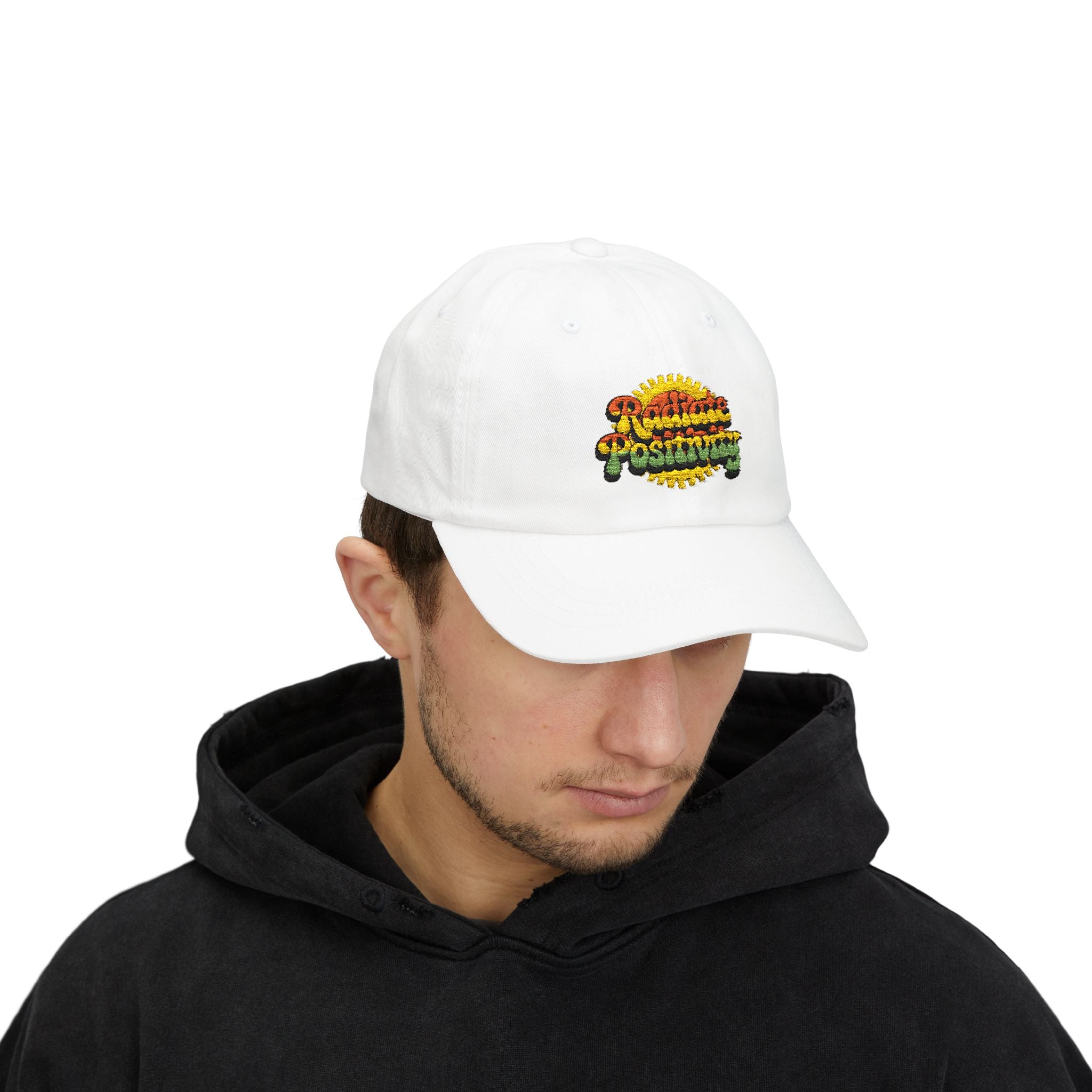 Classic Cap — Radiate Positivity Embroidered Baseball Hat