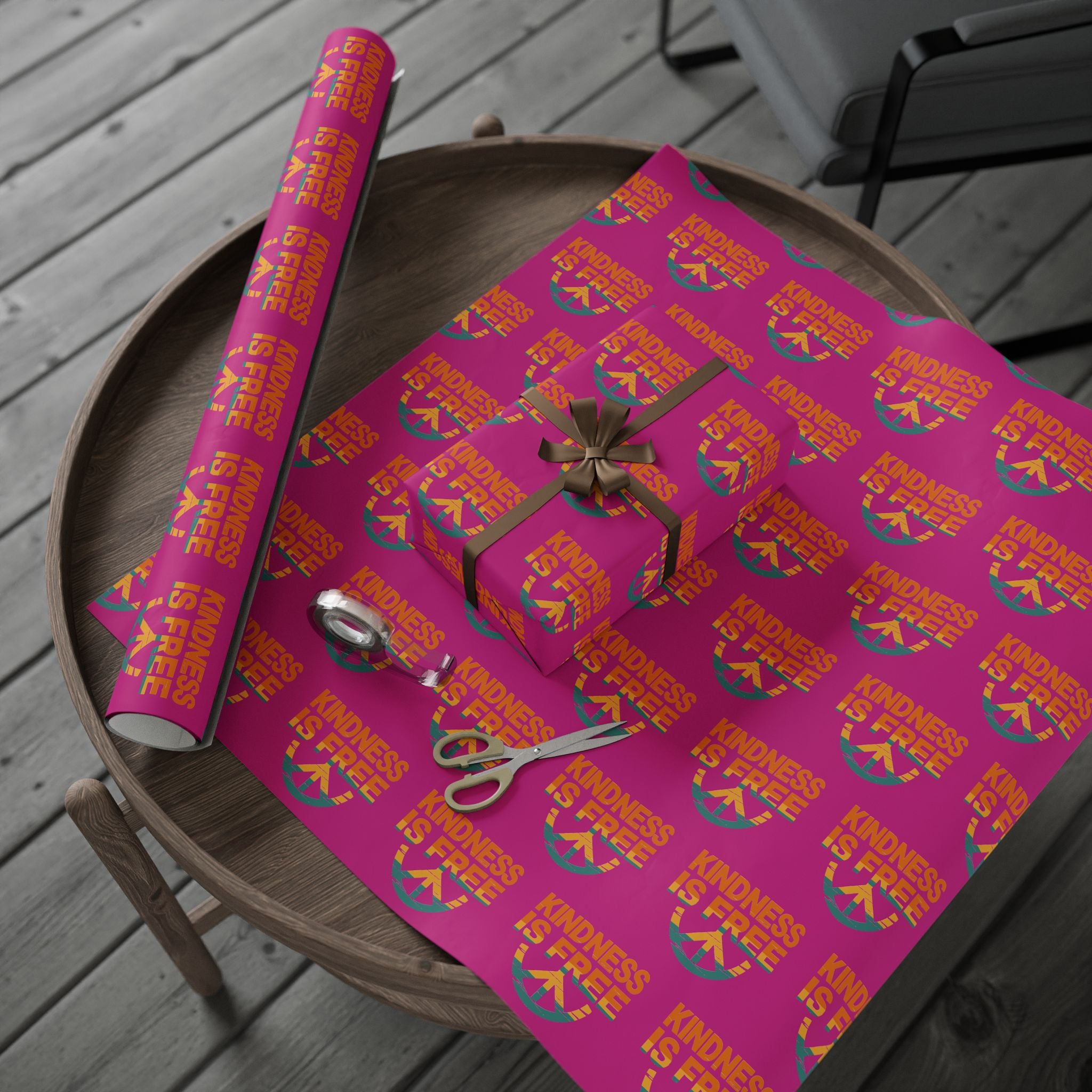 Kindness Is Free Wrapping Paper for All Occasions