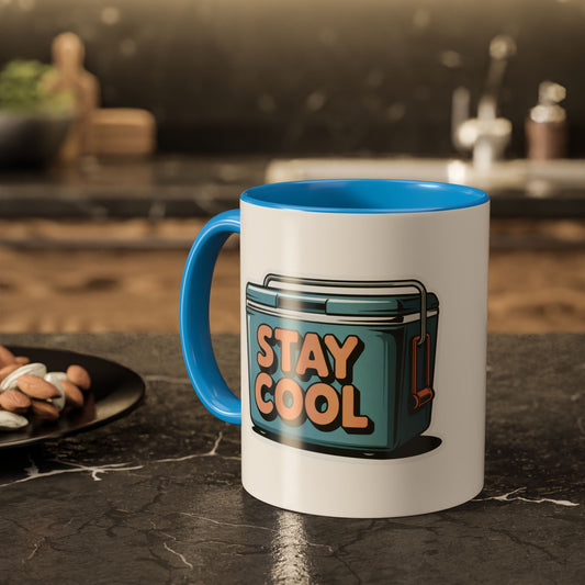 Fun Retro Camp Mug - Perfect for Coffee Lovers and Outdoor Enthusiasts