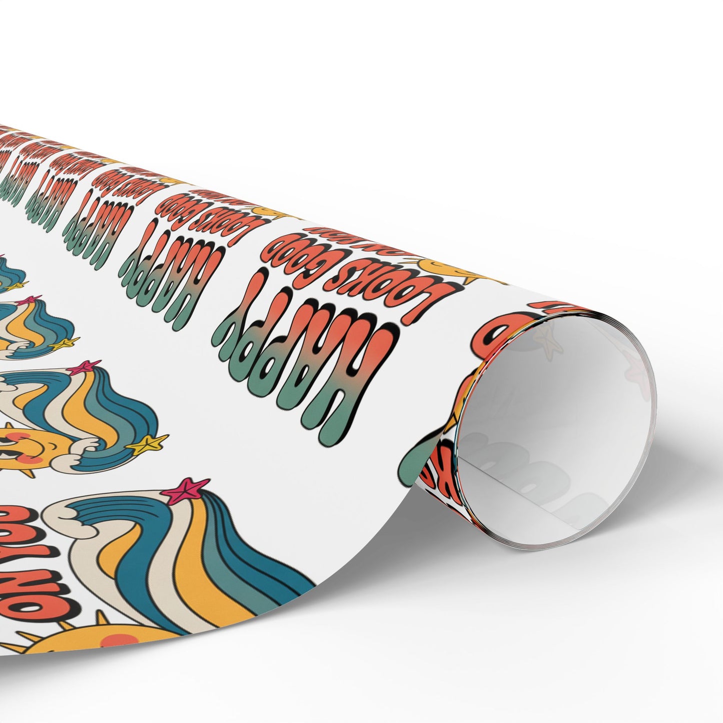 Happy Looks Good on You Wrapping Paper