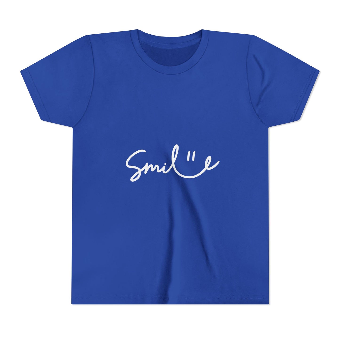 Smiley Youth Short Sleeve Tee - Positive Vibes for Kids