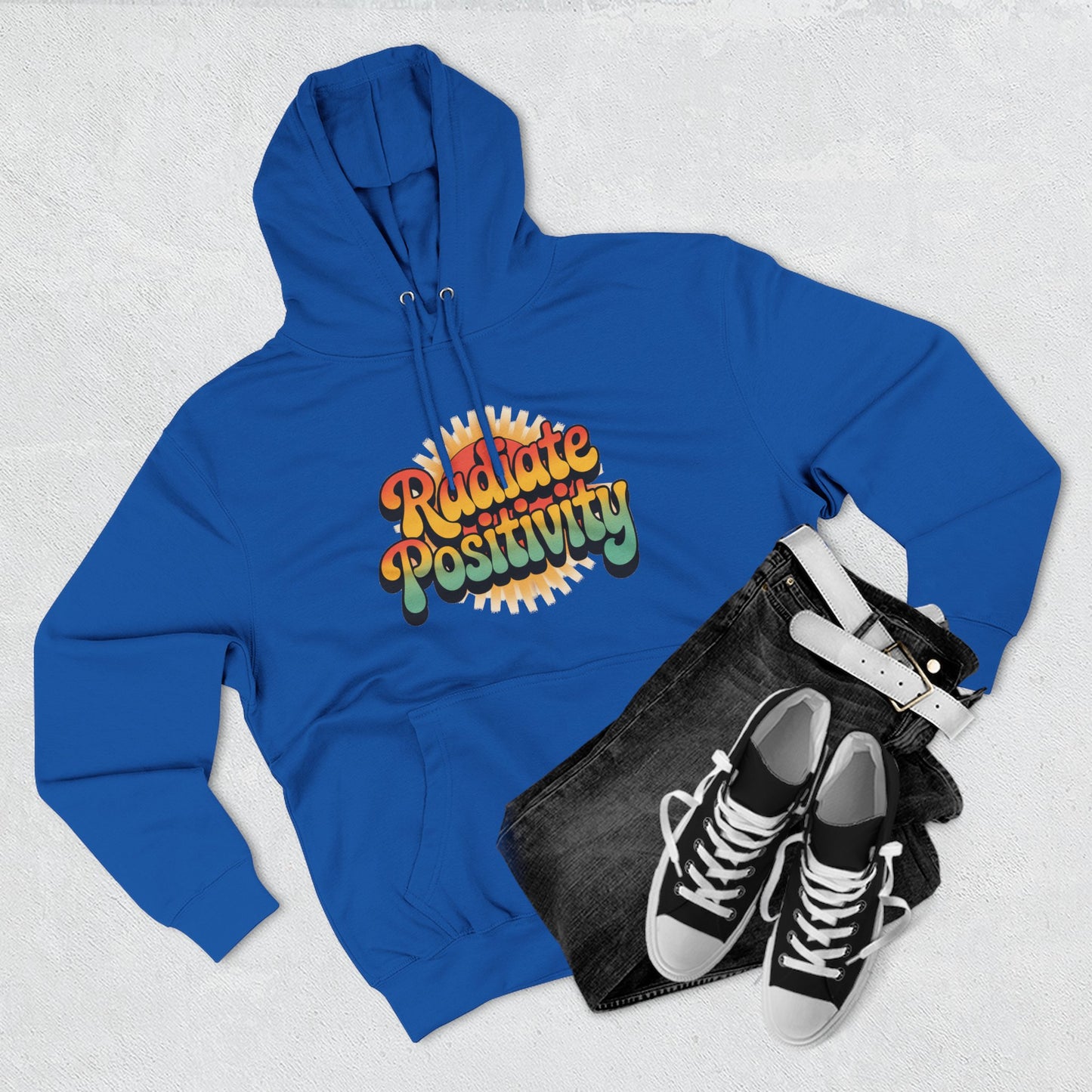 Radiate Positivity Fleece Hoodie