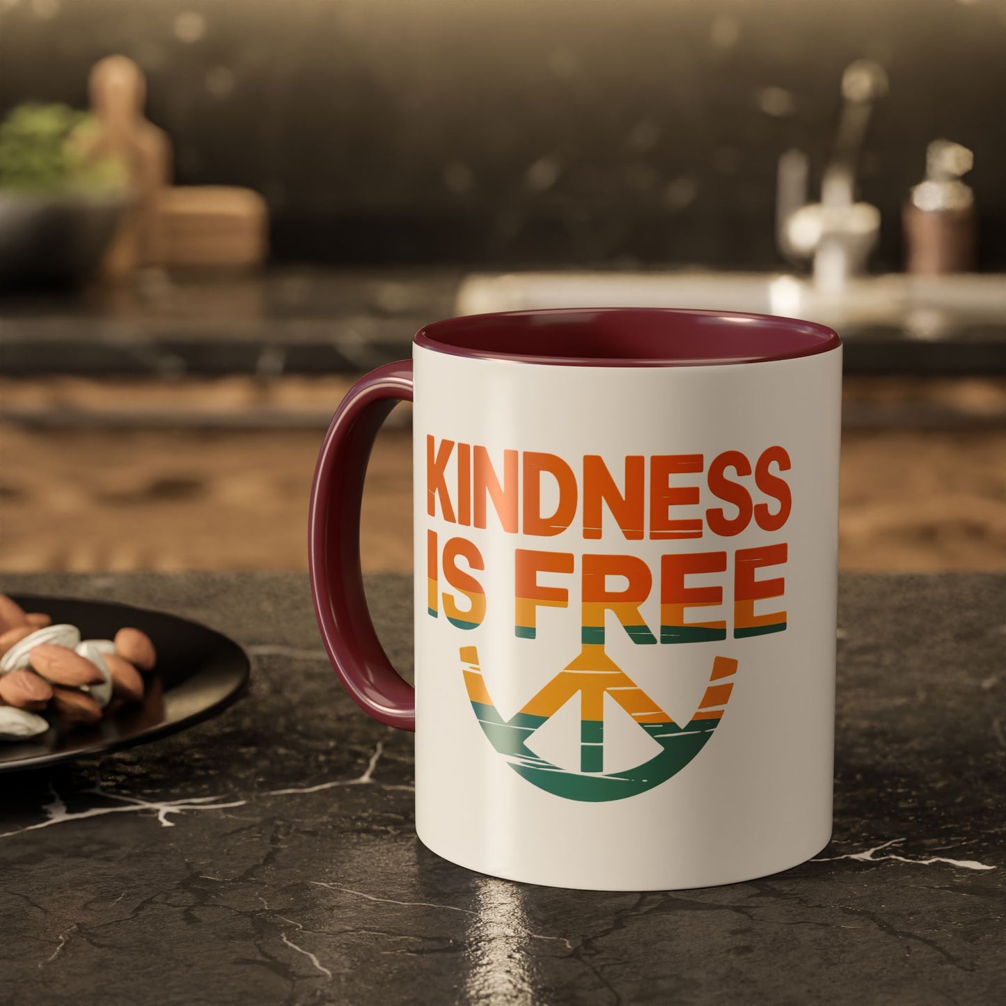 Kindness Is Free Mug - 11oz & 15oz Coffee Cup