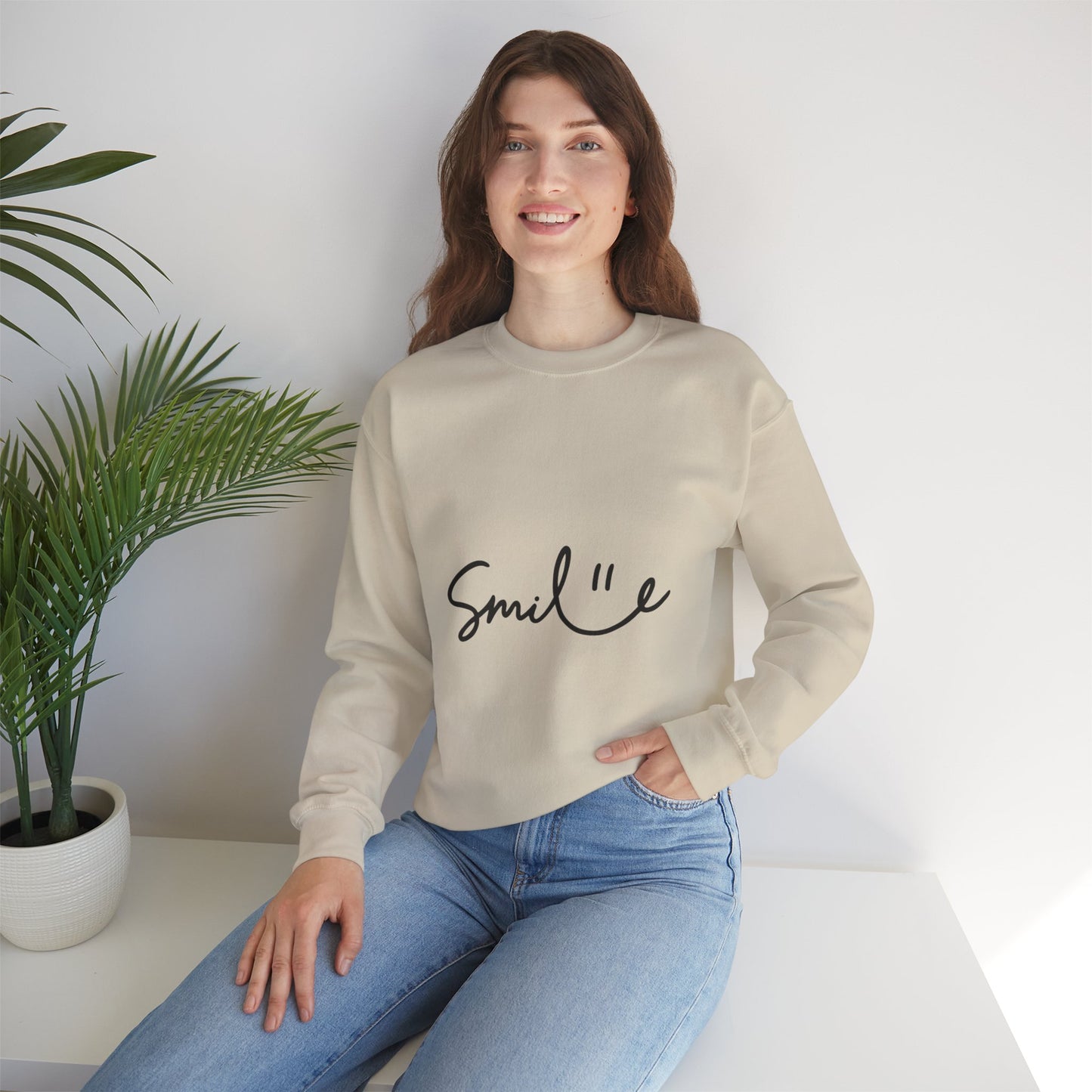 Smile Crewneck Sweatshirt