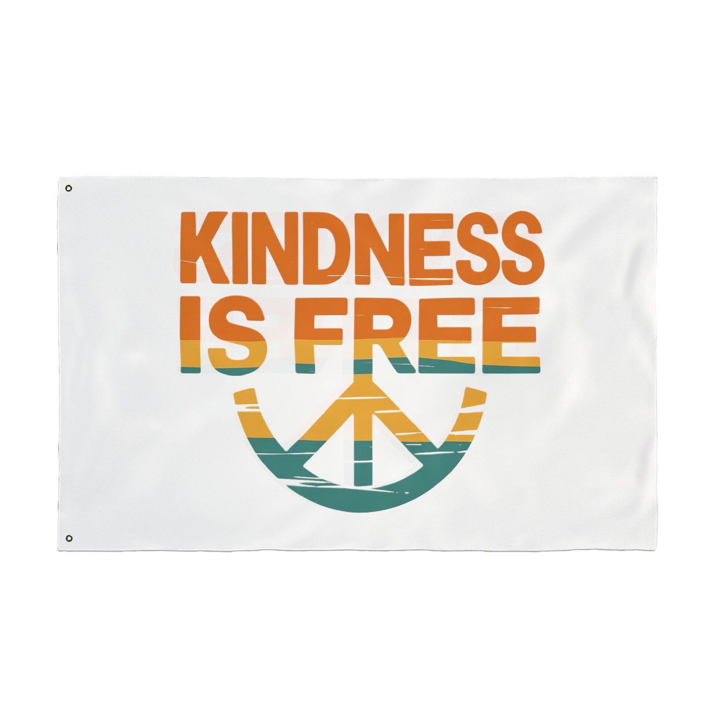 Peaceful Kindness Double Sided Flag