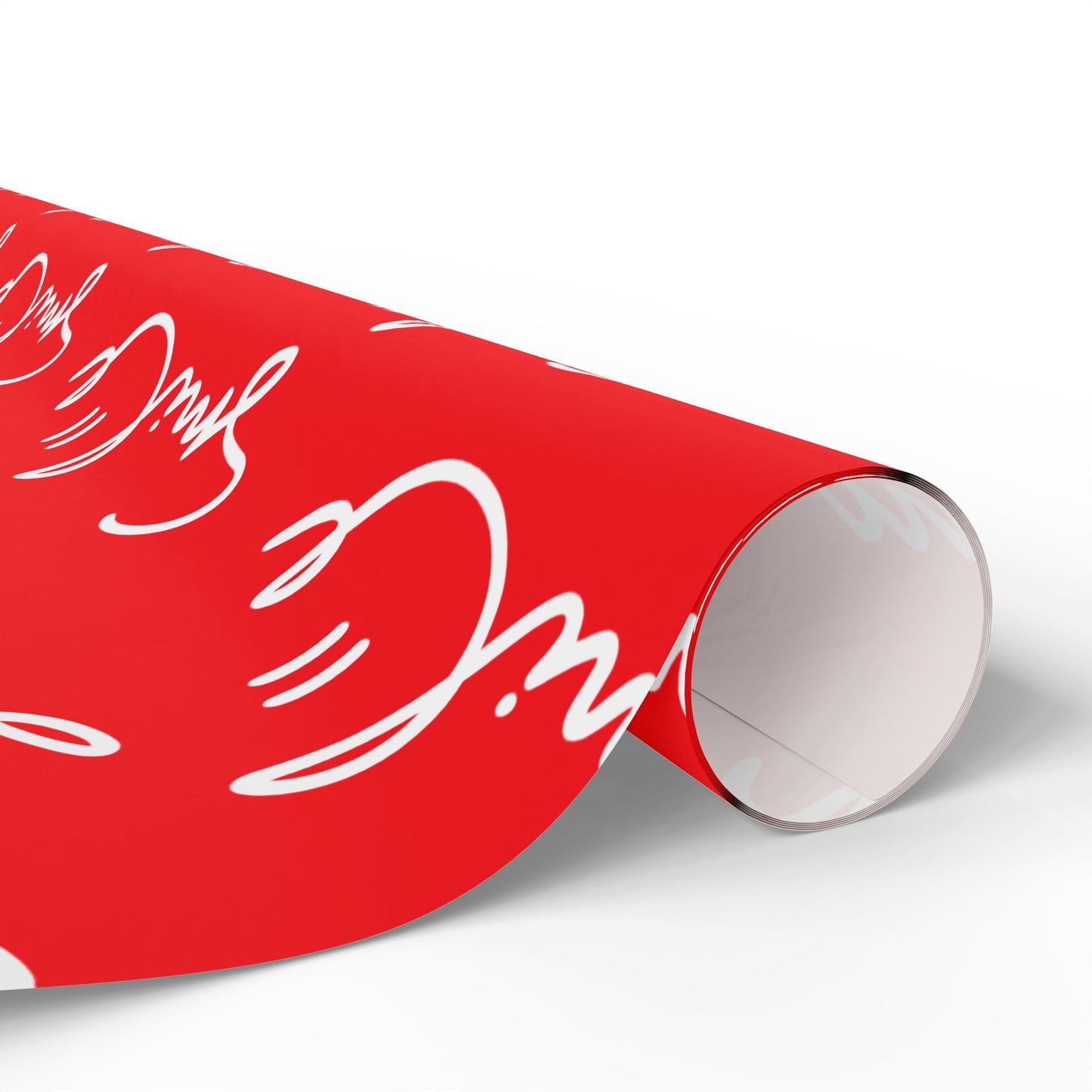 Red Smile Stylish Gift Wrapping Paper for Any Occasion