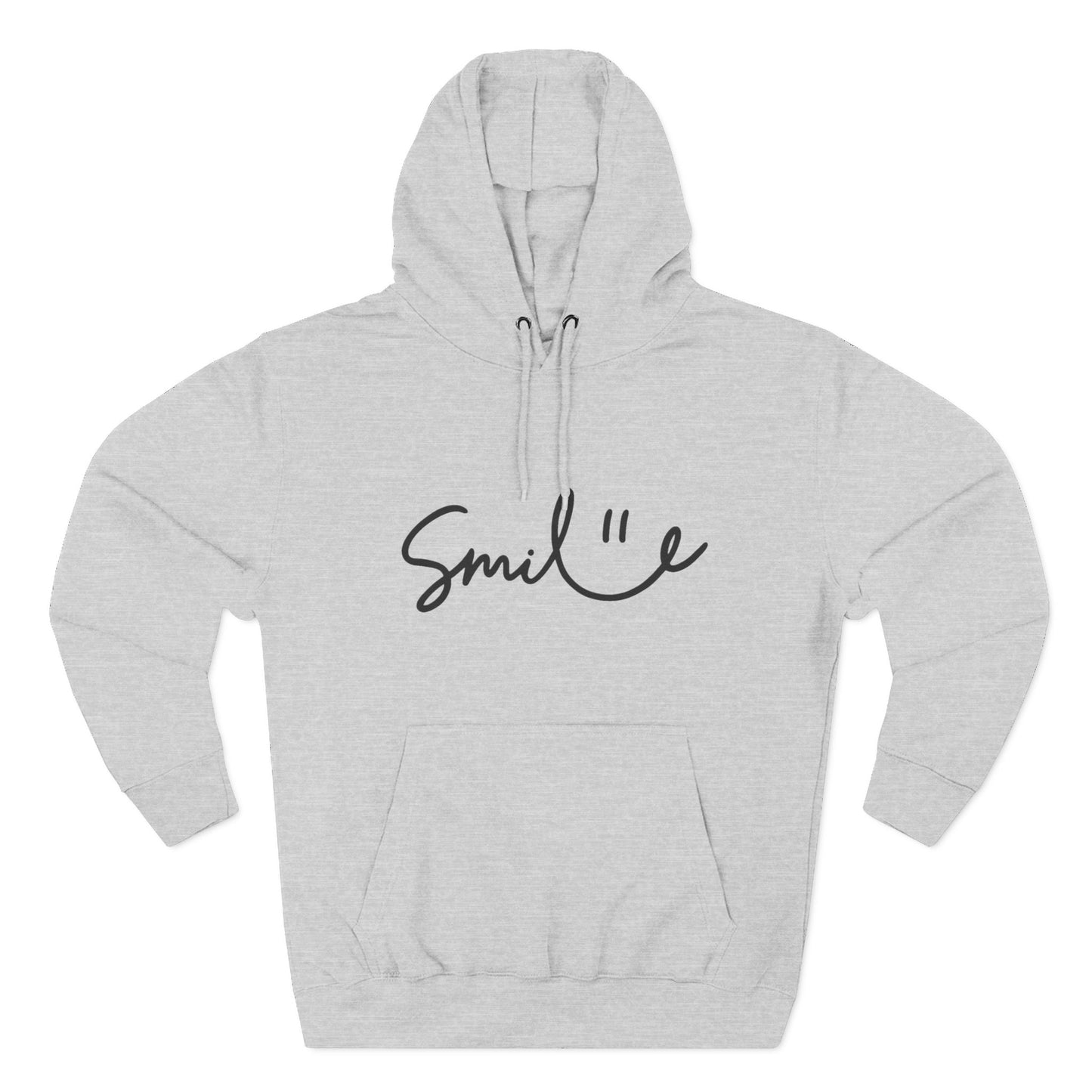 Smile Fleece Hoodie - Cozy and Stylish Pullover for Everyday Comfort