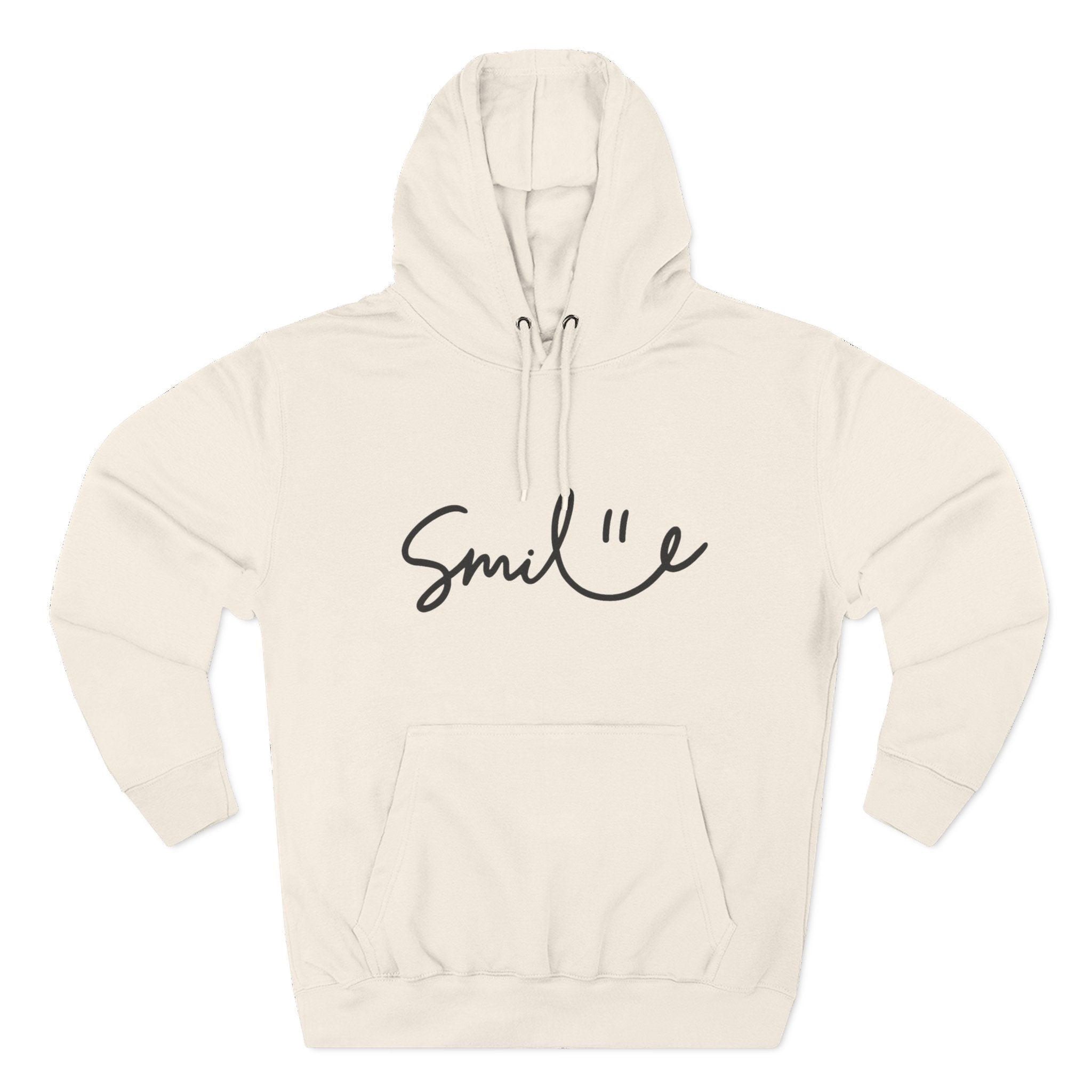 Smile Fleece Hoodie - Cozy and Stylish Pullover for Everyday Comfort