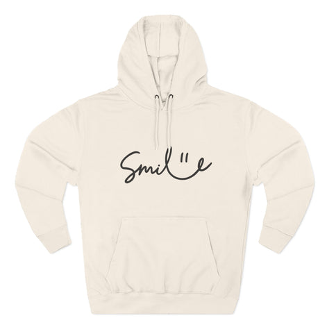 Smile Fleece Hoodie - Cozy and Stylish Pullover for Everyday Comfort