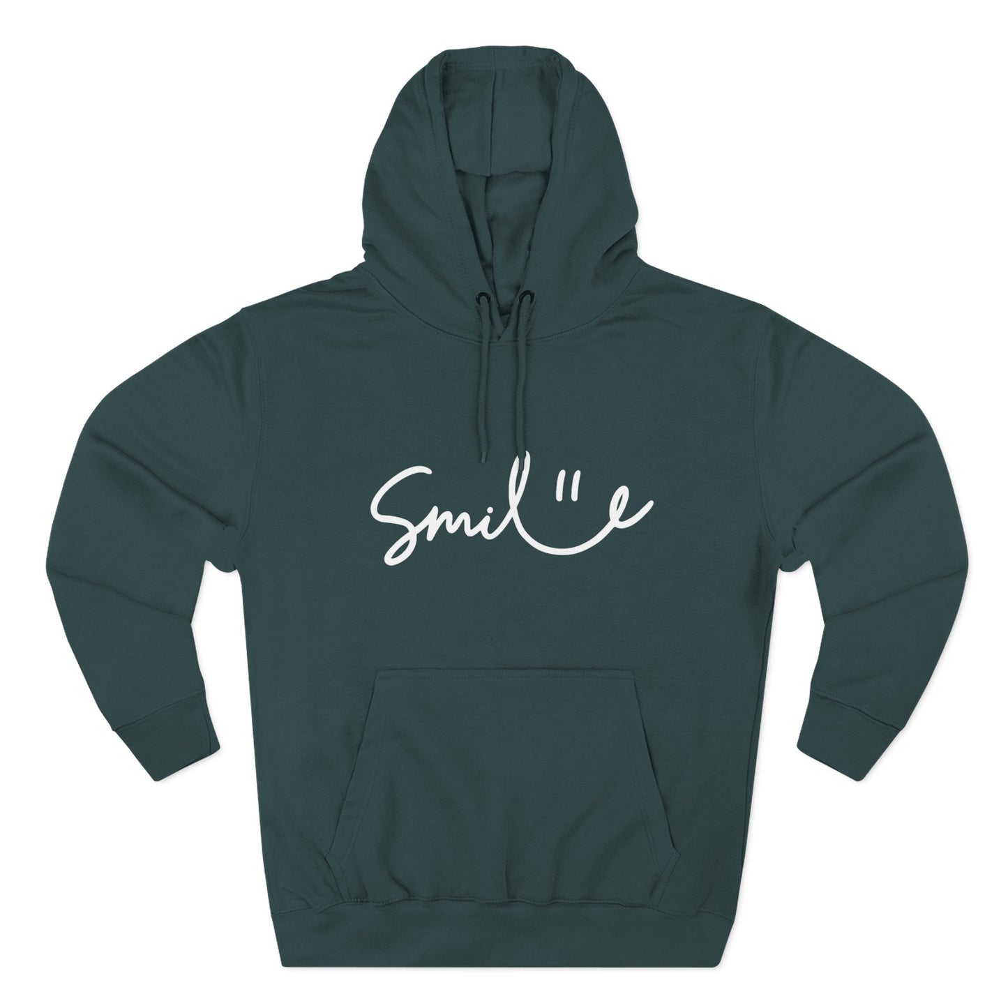 Smile Fleece Hoodie - Cozy and Stylish Pullover for Everyday Comfort