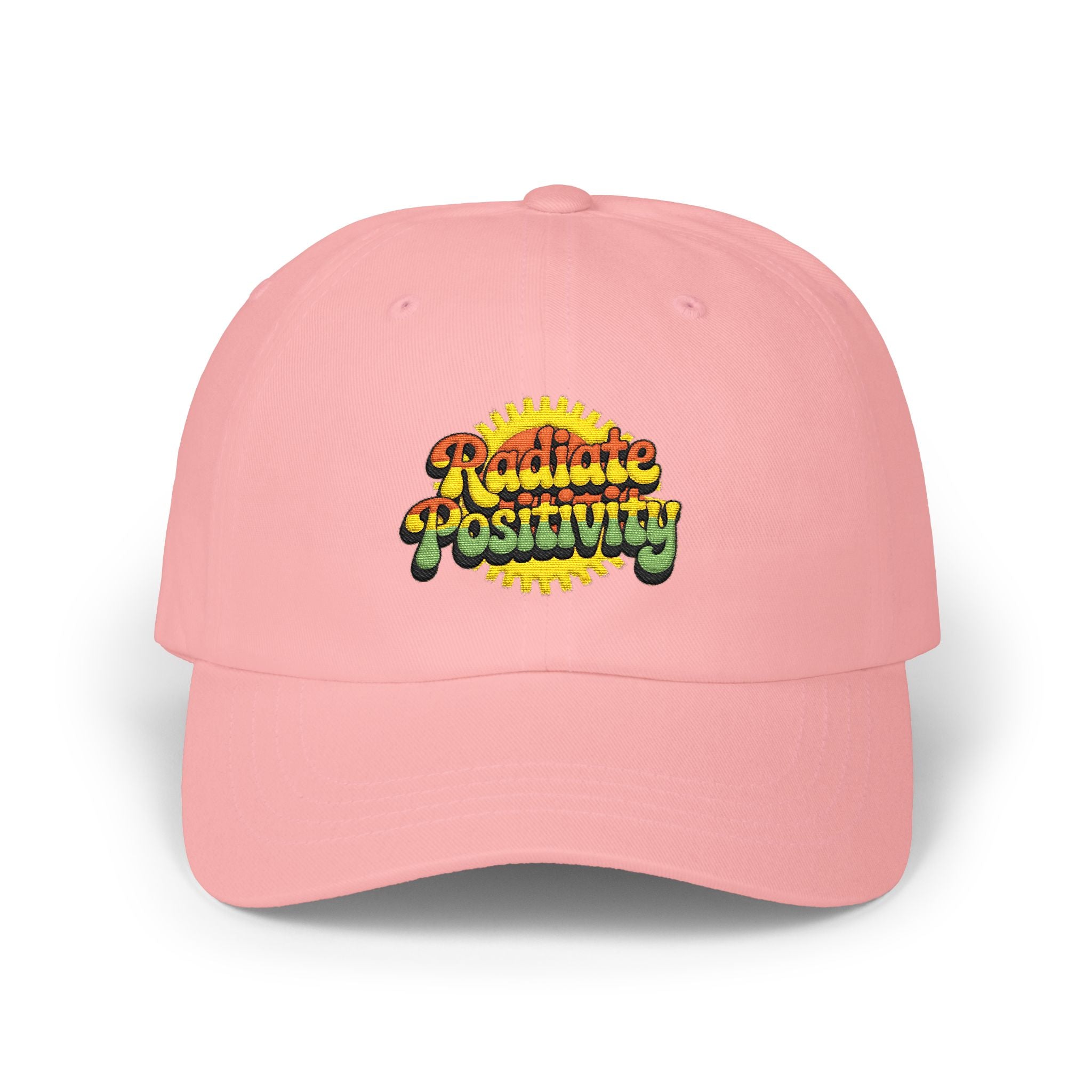 Classic Cap — Radiate Positivity Embroidered Baseball Hat