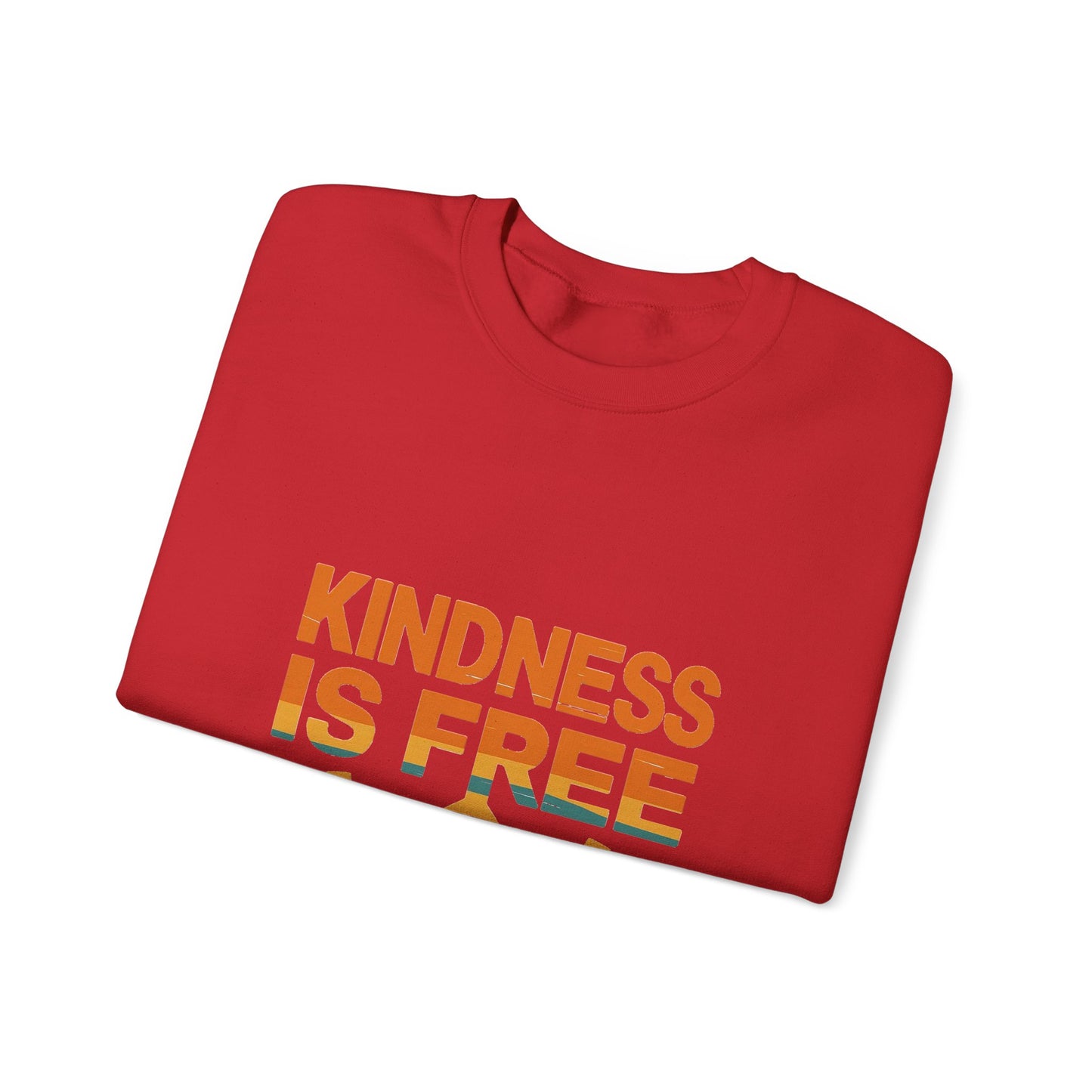 Unisex Kindness is Free Crewneck Sweatshirt