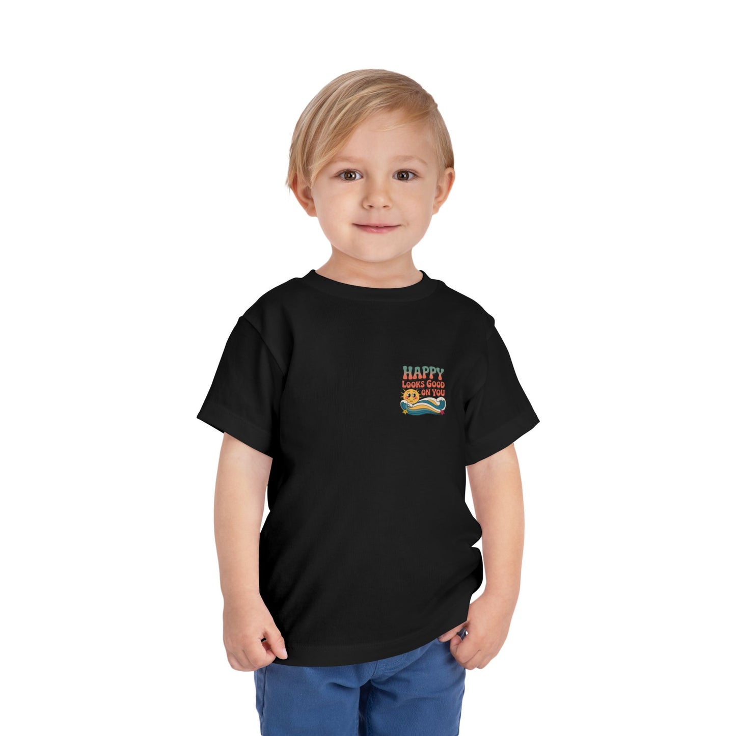 Happy Looks Good On You Toddler Tee