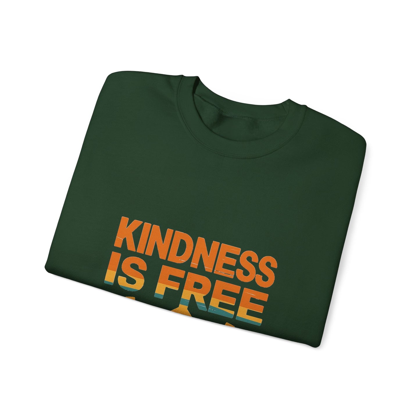 Unisex Kindness is Free Crewneck Sweatshirt