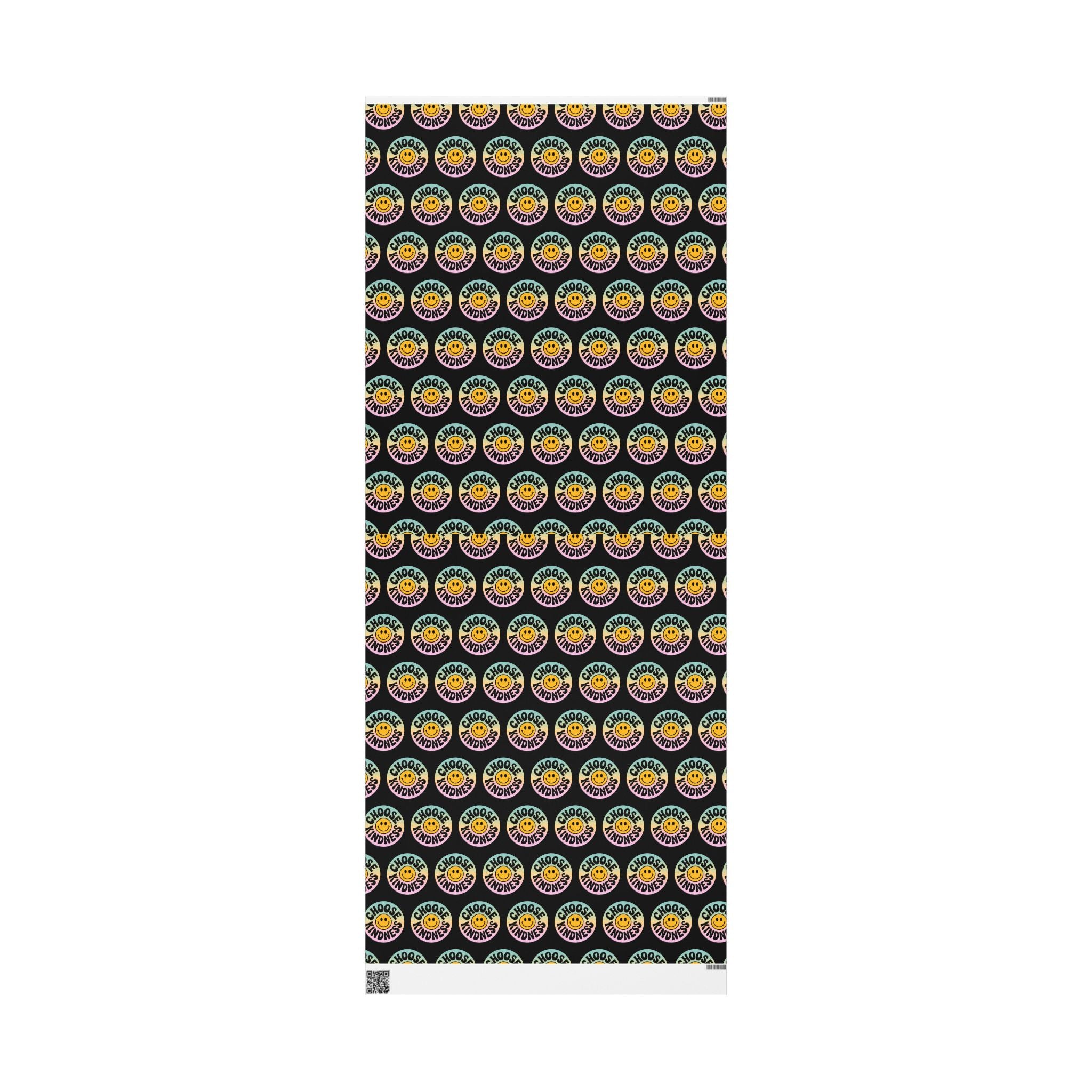 Black Choose Kindness Wrapping Papers