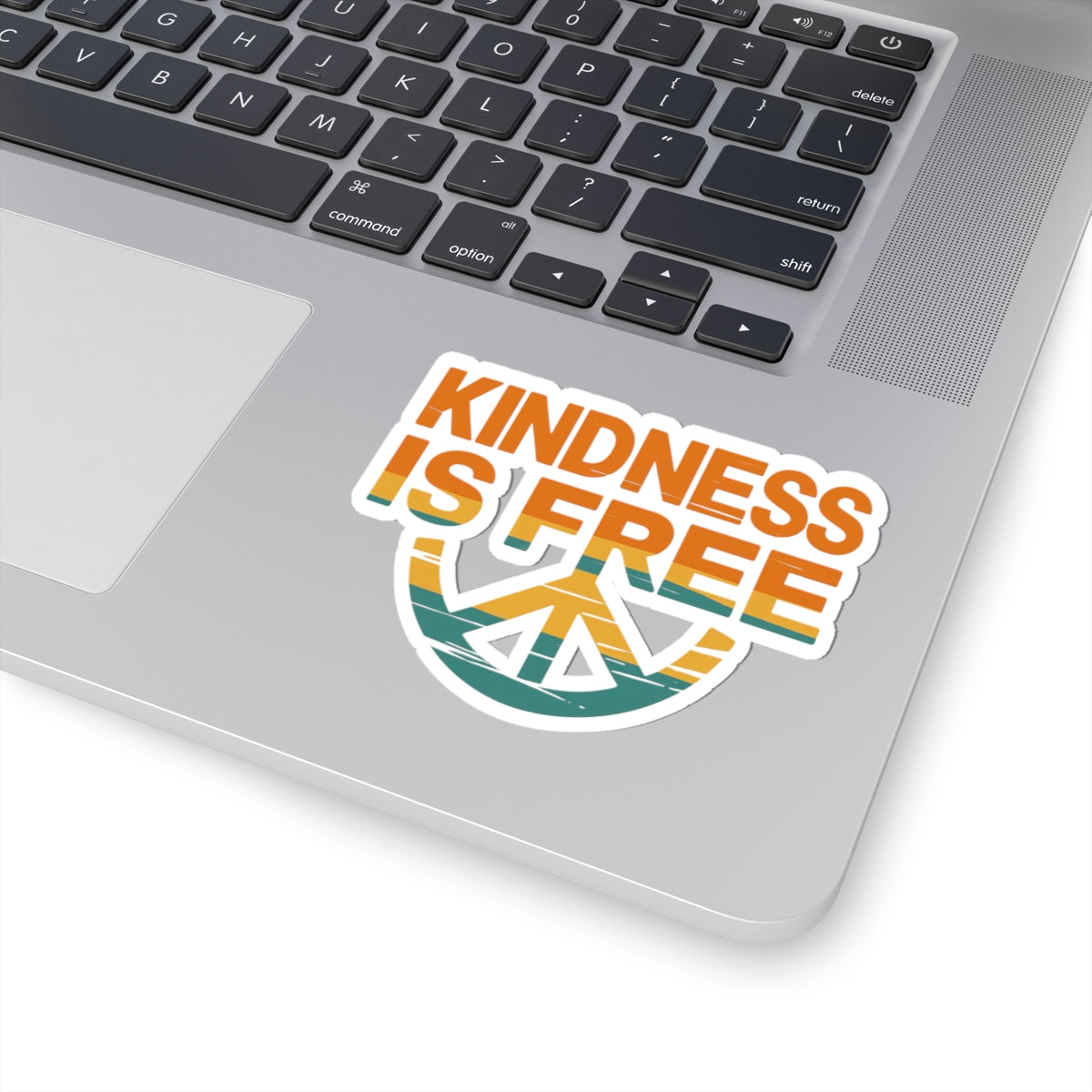 Kindness Is Free Kiss-Cut Stickers for Positive Vibes