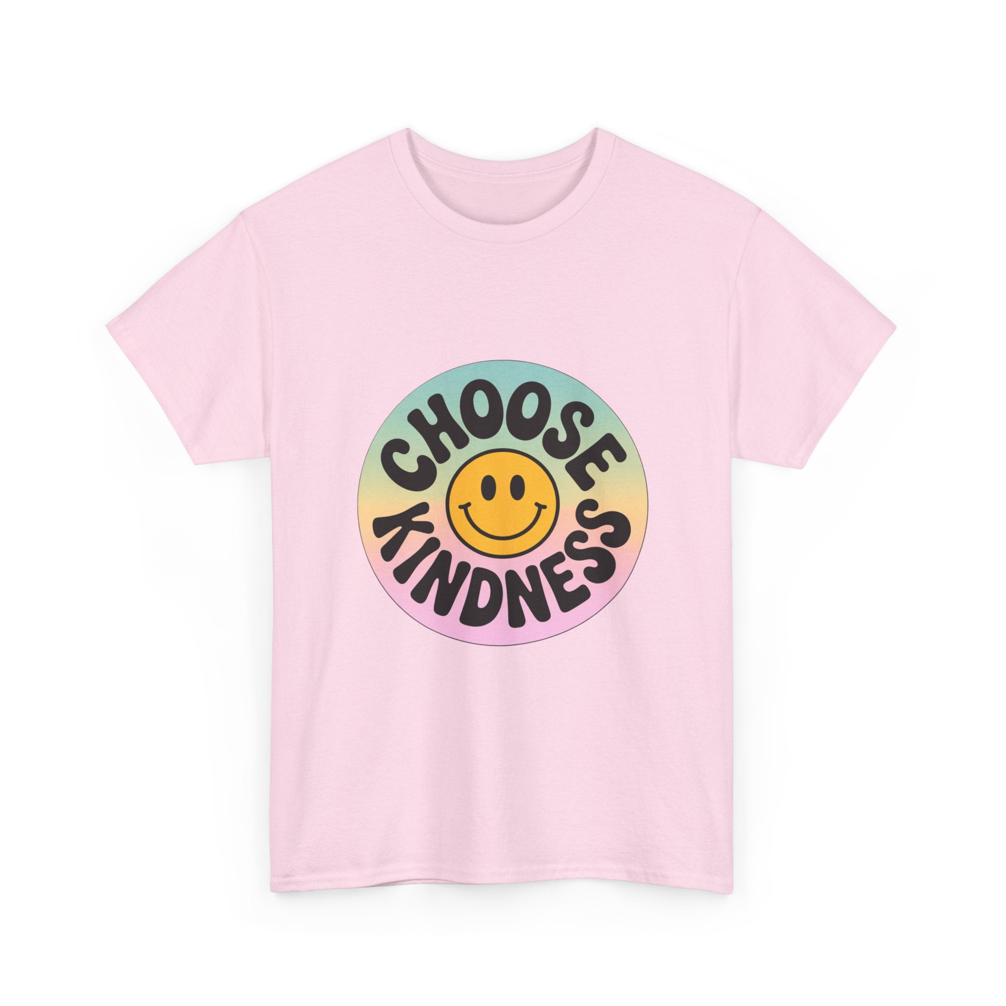 Choose Kindness Unisex Heavy Cotton Tee - Uplifting Graphic T-Shirt