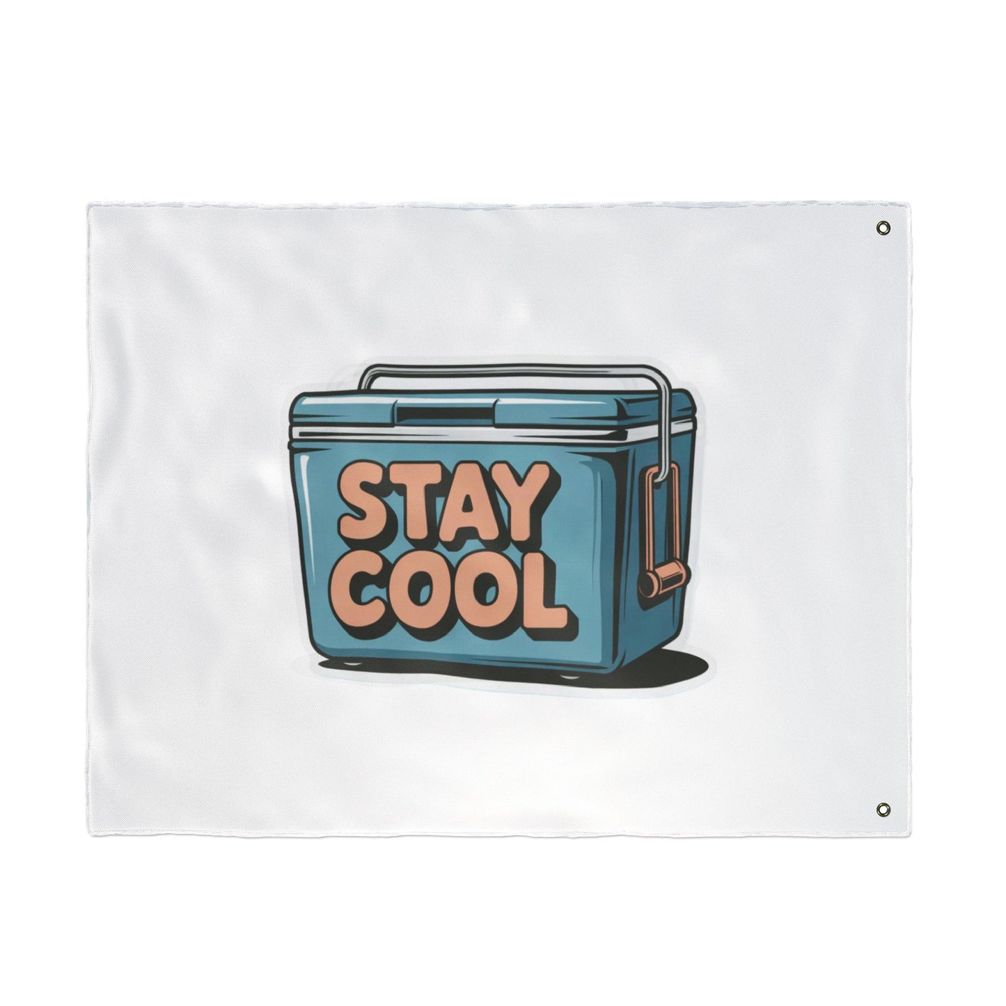 Stay Cool Double Sided Flag