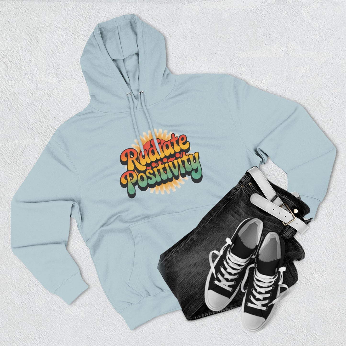 Radiate Positivity Fleece Hoodie