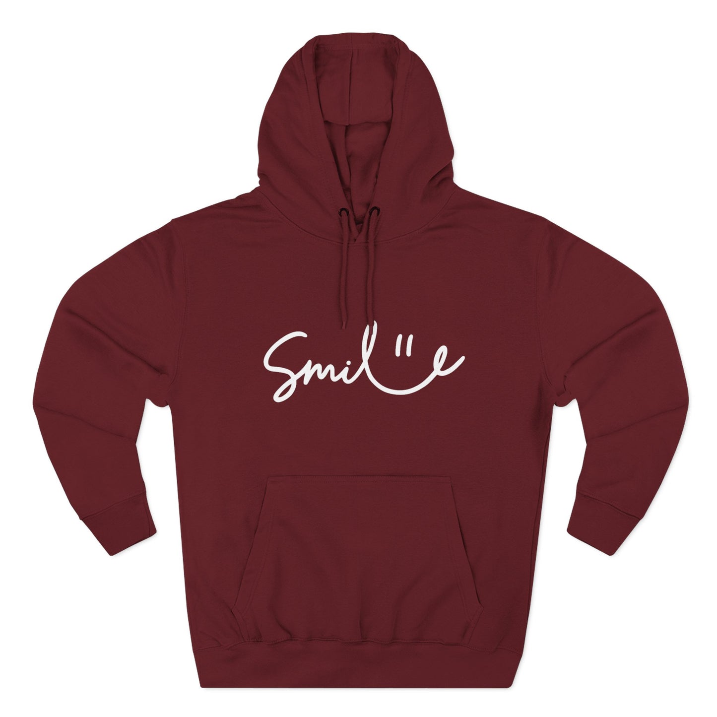 Smile Fleece Hoodie - Cozy and Stylish Pullover for Everyday Comfort