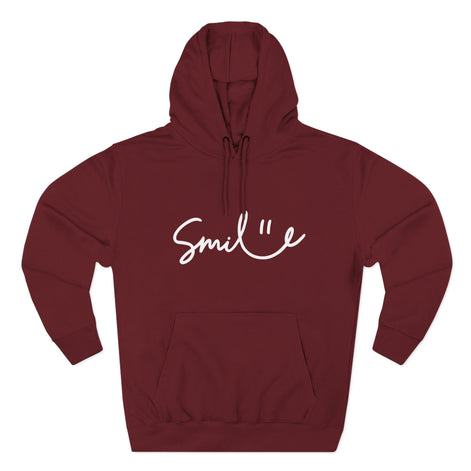 Smile Fleece Hoodie - Cozy and Stylish Pullover for Everyday Comfort