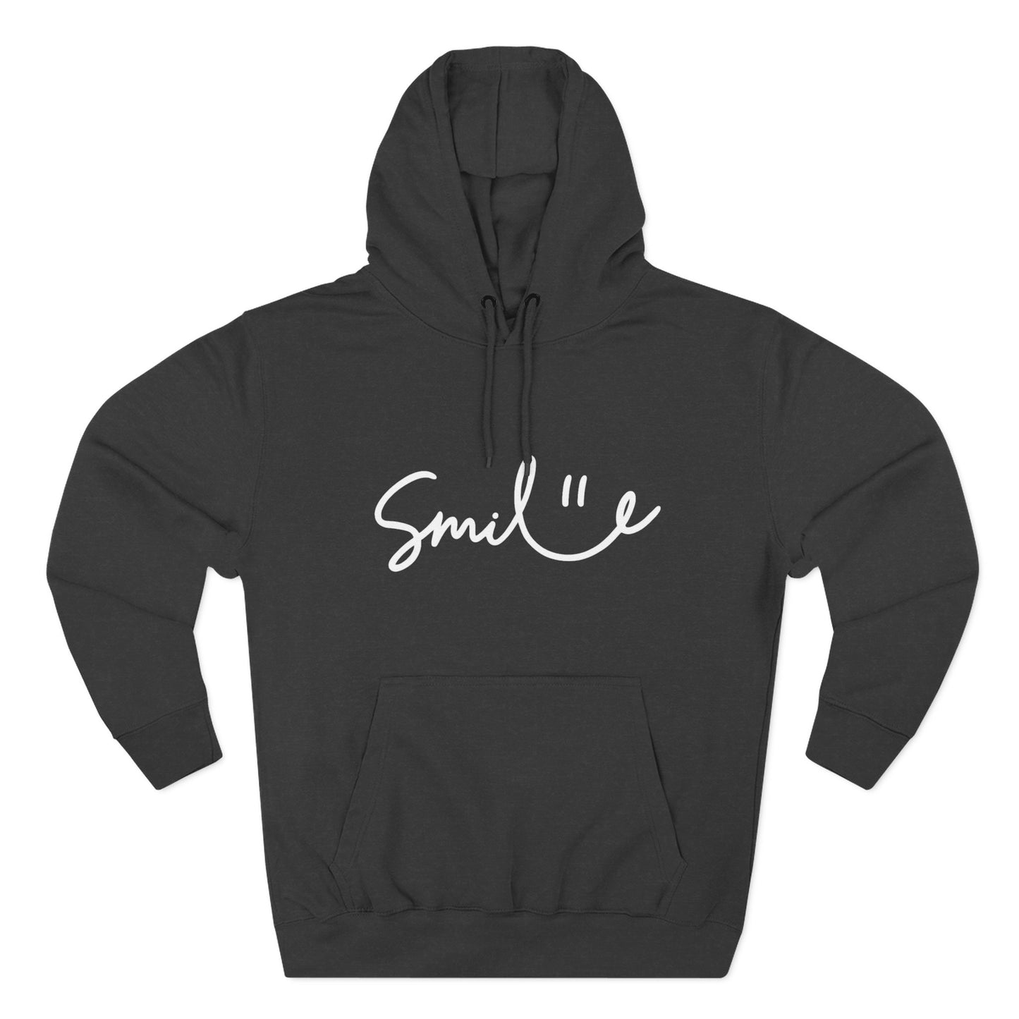 Smile Fleece Hoodie - Cozy and Stylish Pullover for Everyday Comfort