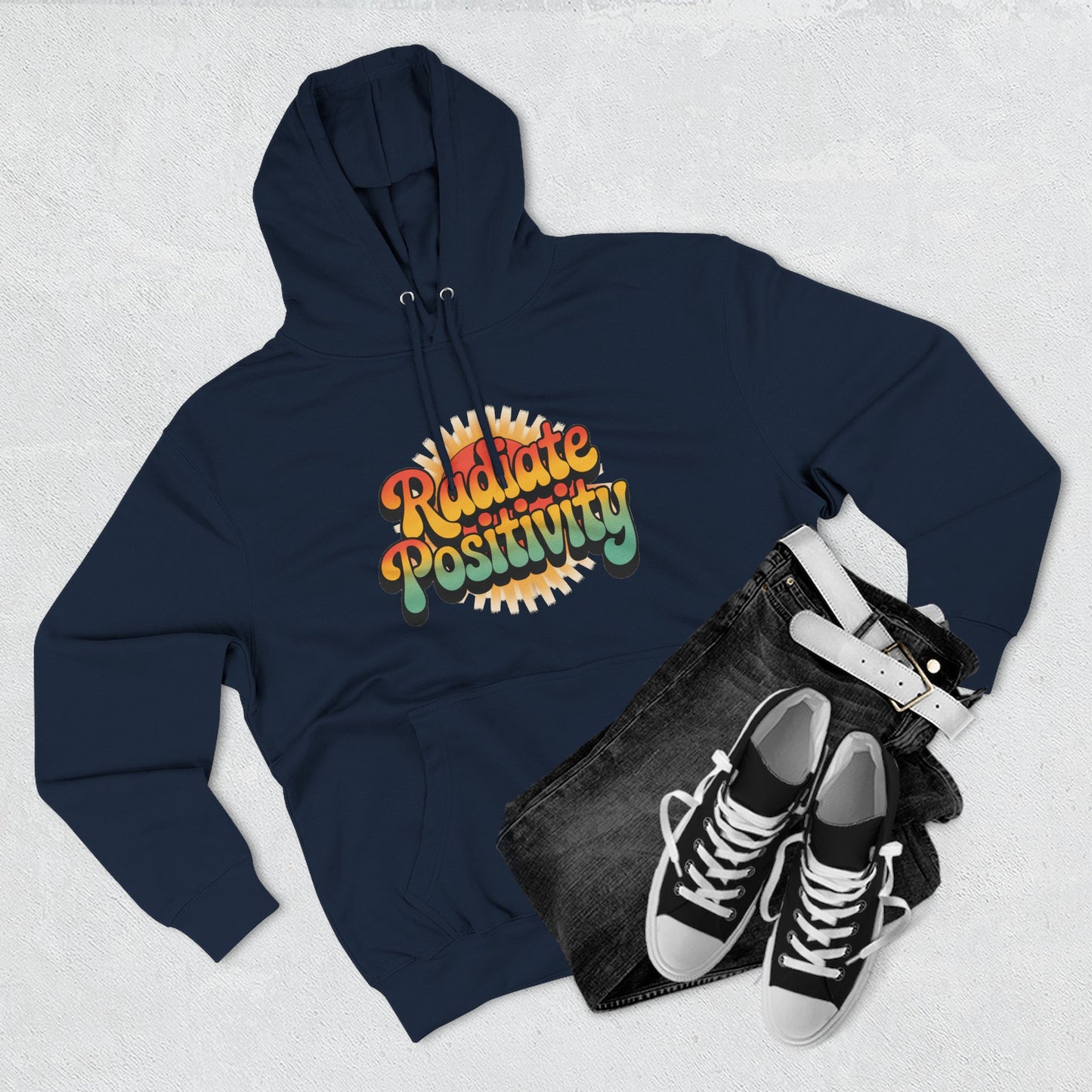 Radiate Positivity Fleece Hoodie