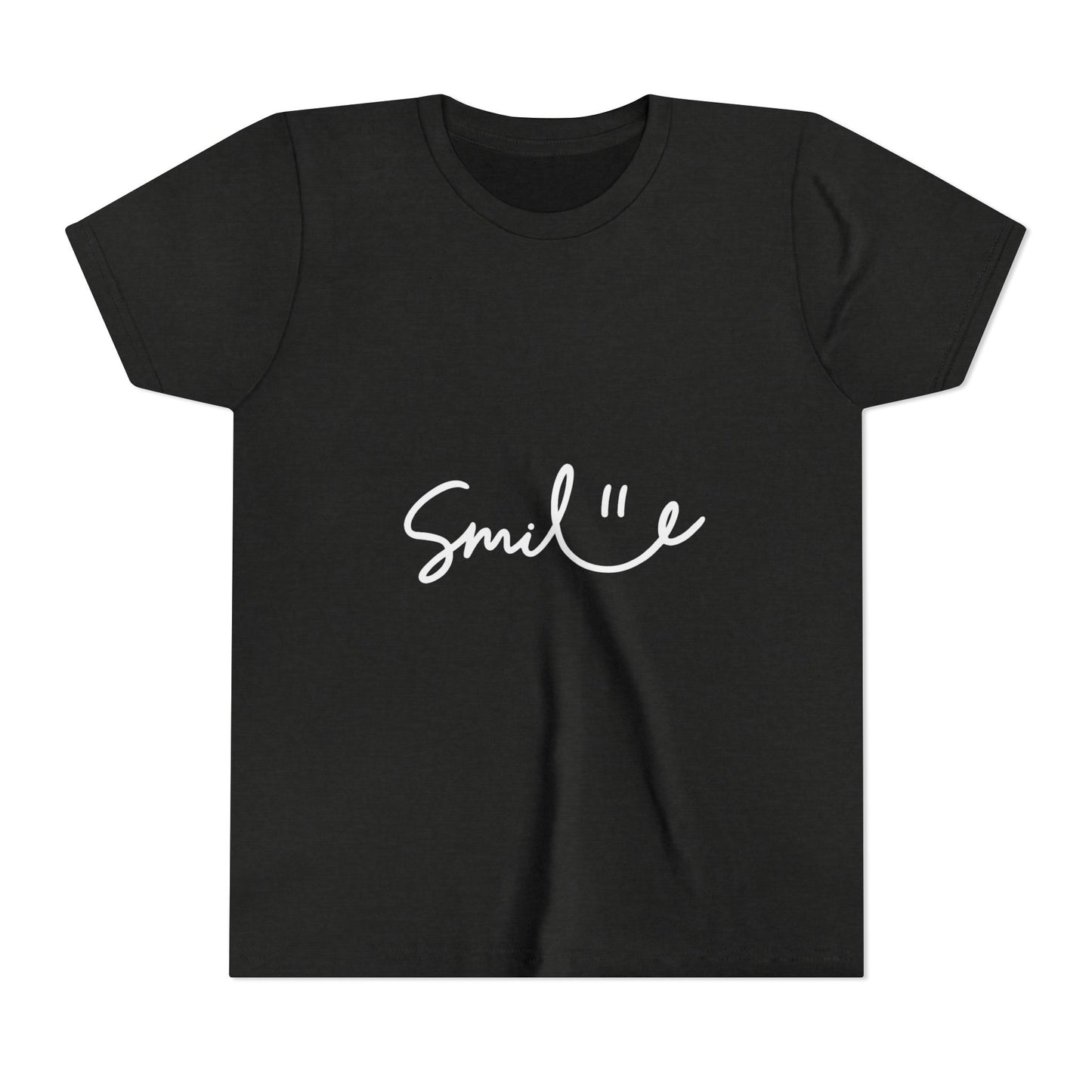 Smiley Youth Short Sleeve Tee - Positive Vibes for Kids