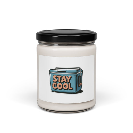 Cool Vibe Scented Soy Candle - Stay Cool 9oz