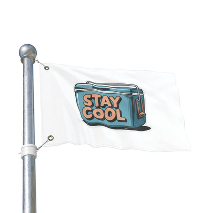 Stay Cool Double Sided Flag