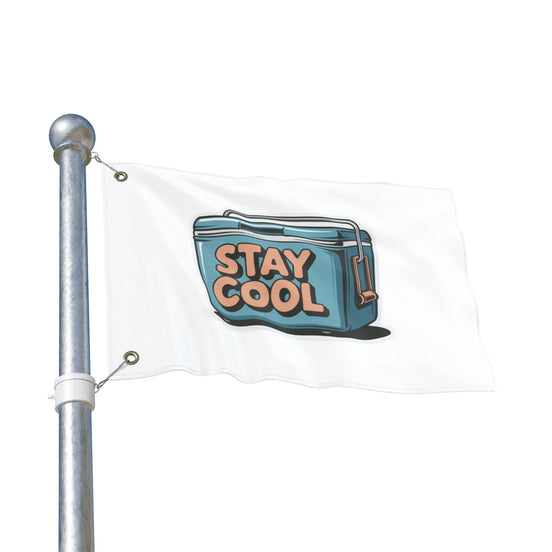 Stay Cool Double Sided Flag