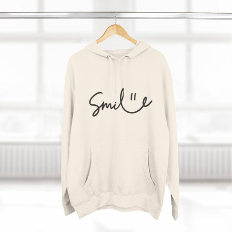 Smile Fleece Hoodie - Cozy and Stylish Pullover for Everyday Comfort