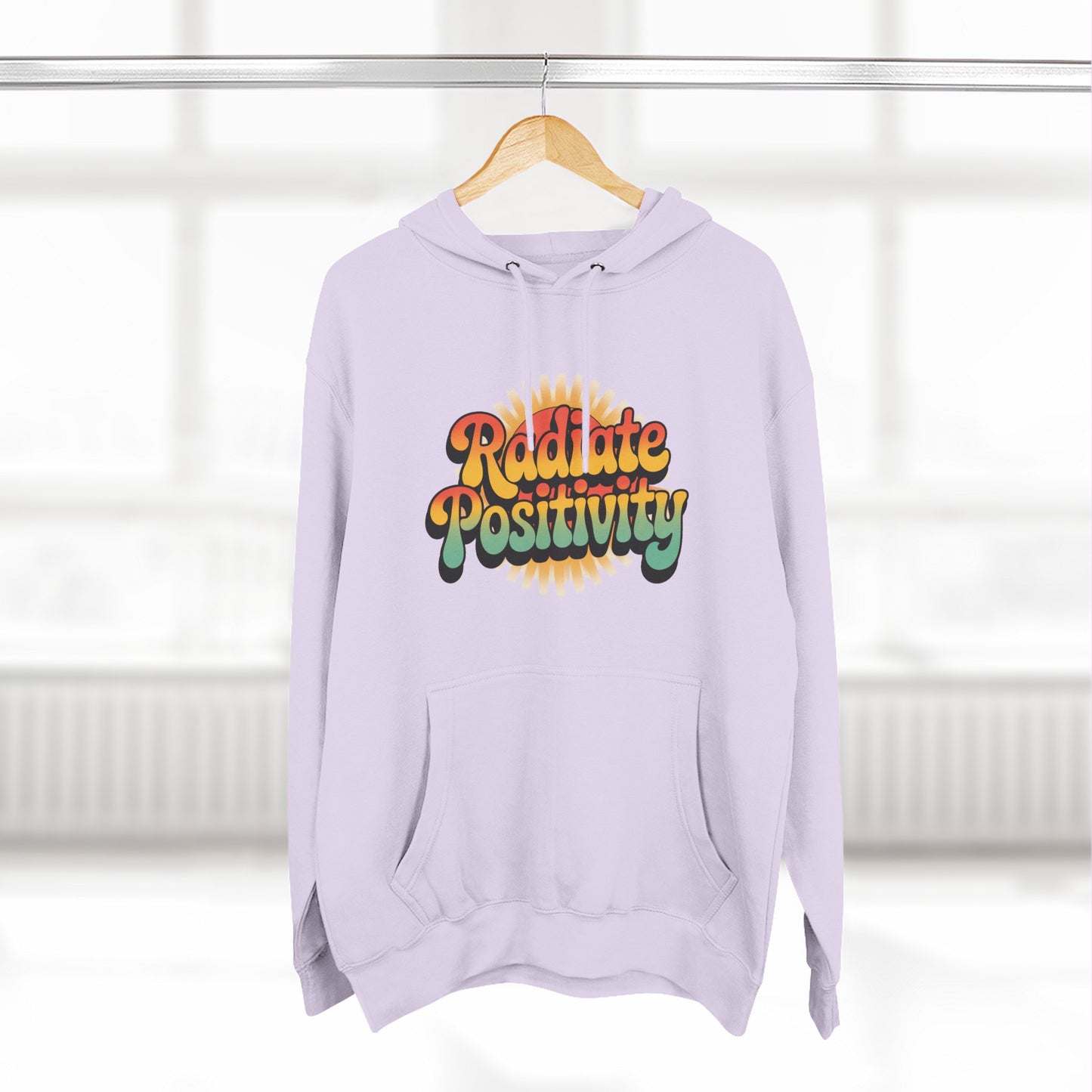 Radiate Positivity Fleece Hoodie