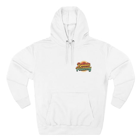 Radiate Positivity Three-Panel Fleece Hoodie