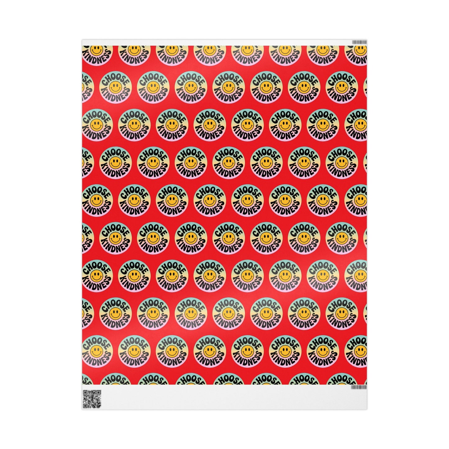 Red Choose Kindness Wrapping Papers