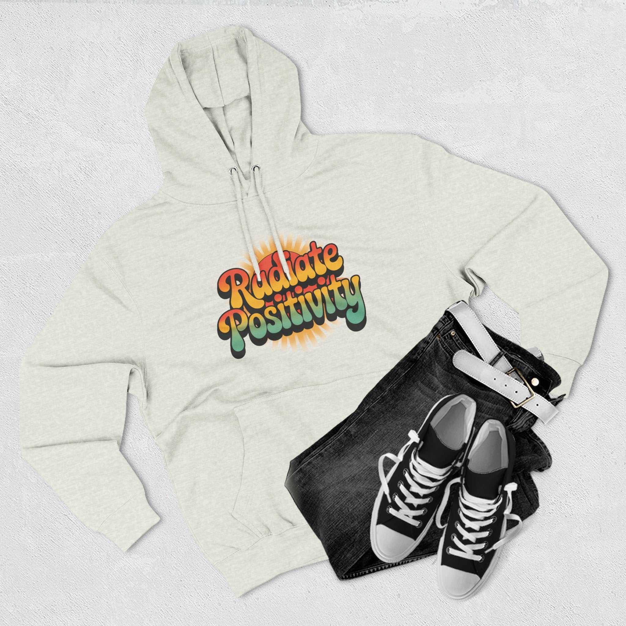 Radiate Positivity Fleece Hoodie