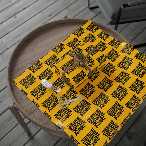 Work Hard and Be Nice to People Wrapping Paper