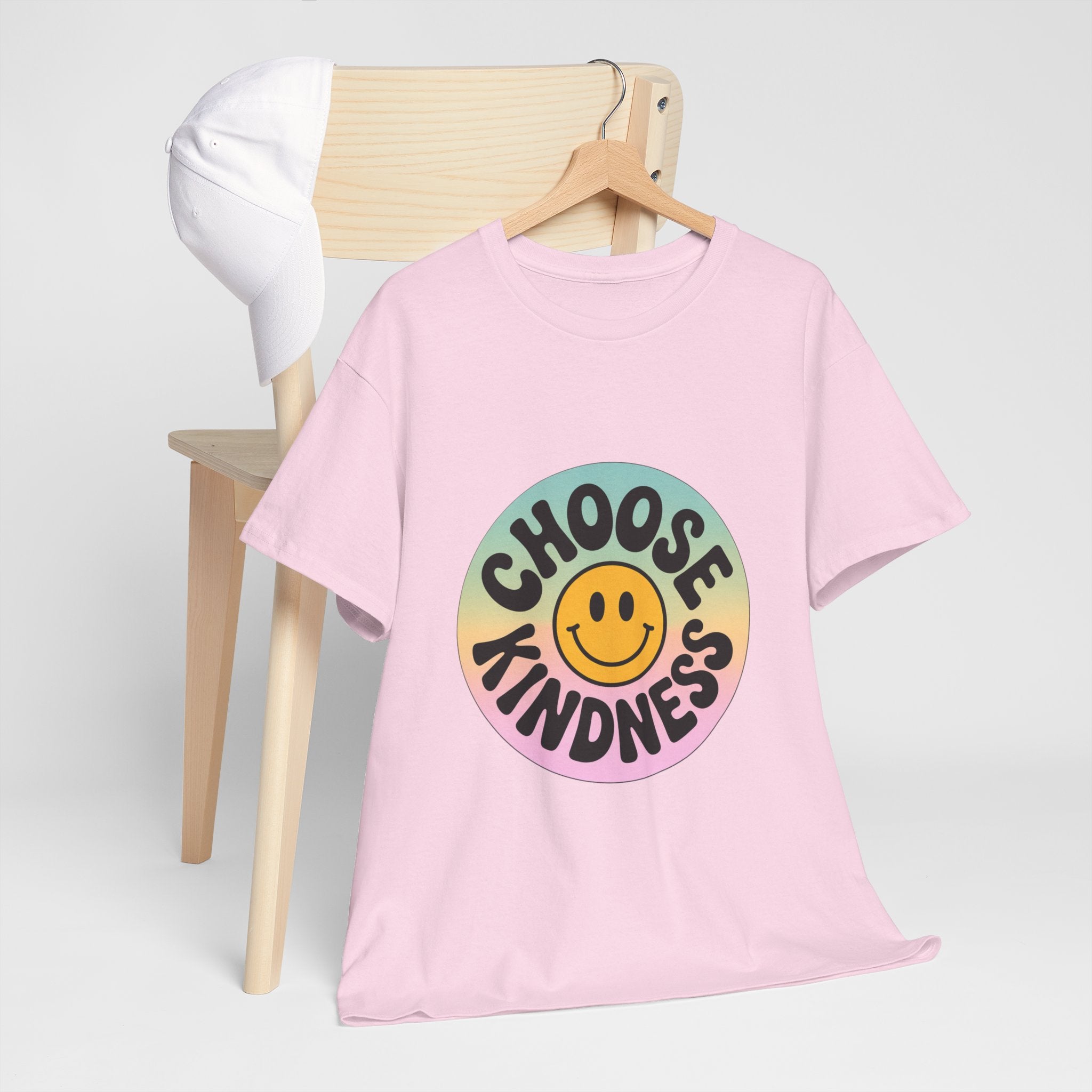 Choose Kindness Unisex Heavy Cotton Tee - Uplifting Graphic T-Shirt