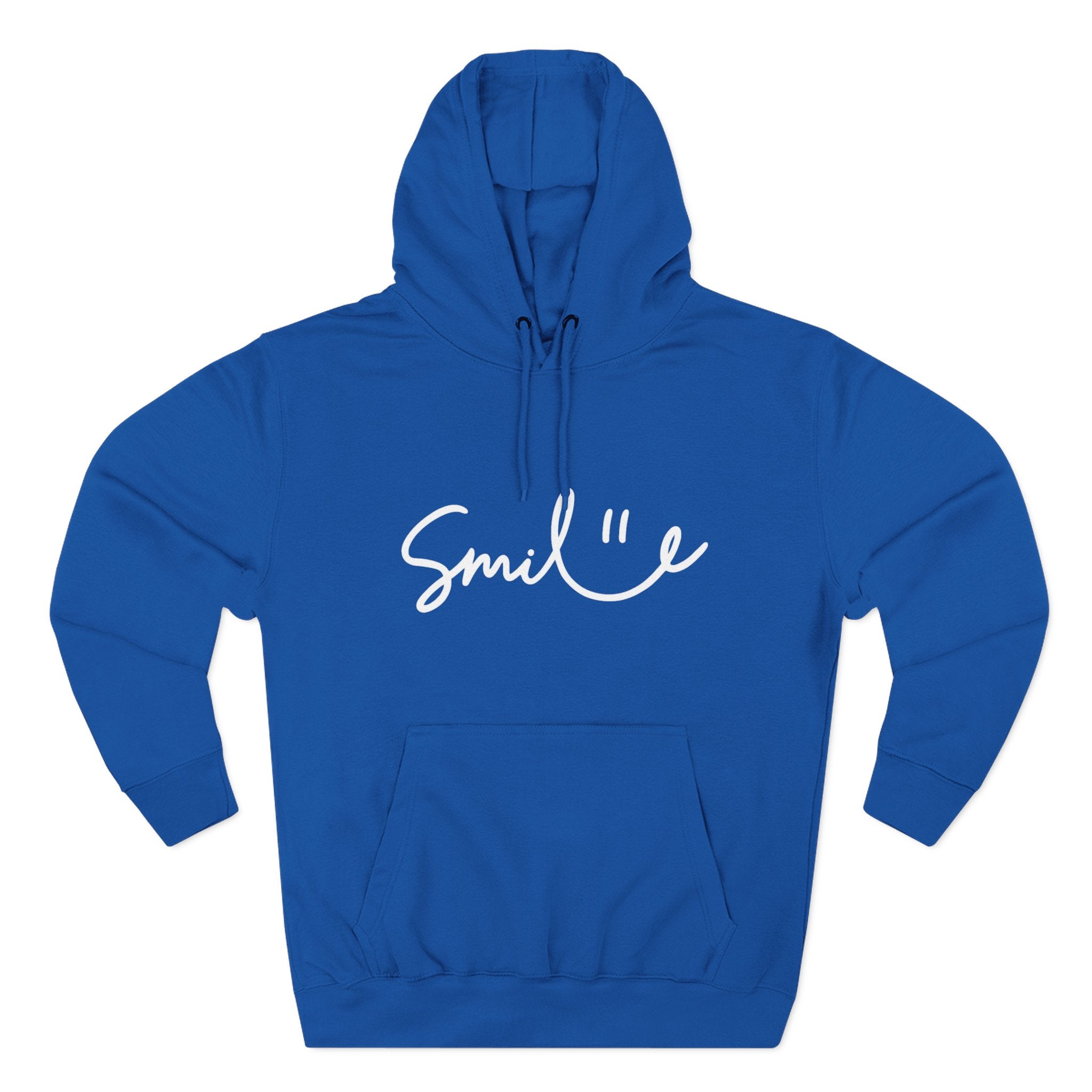 Smile Fleece Hoodie - Cozy and Stylish Pullover for Everyday Comfort