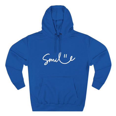 Smile Fleece Hoodie - Cozy and Stylish Pullover for Everyday Comfort