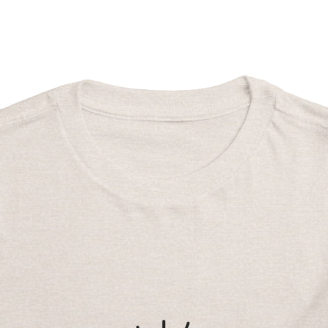 Toddler Tee — "Be A Good Human" Positive Message Shirt